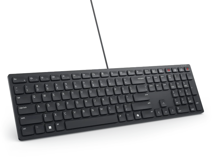 Dell KB525C Wired Collaboration Keyboard, schwarz, USB, UA