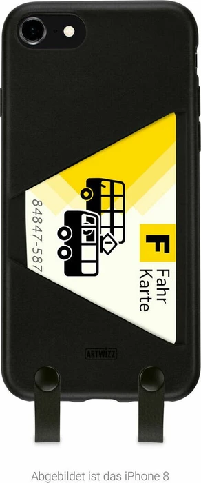 Artwizz HangOn Case für Apple iPhone 7/8 schwarz