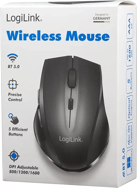 LogiLink Wireless Mouse, Bluetooth