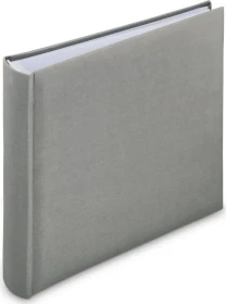 Hama Jumbo Fotoalbum, 30x30, 100 weiße Seiten, Scalea grau