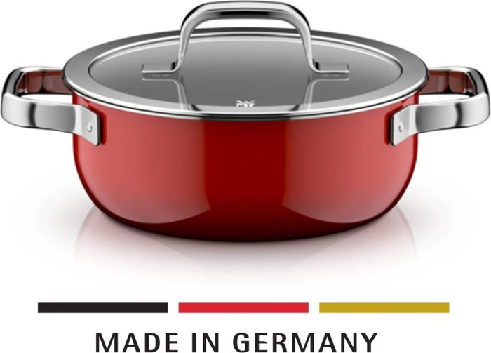 WMF Fusiontec Mineral Pro Bratentopf 20cm passion red