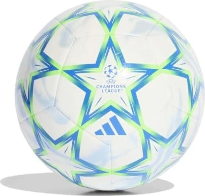 adidas UEFA Champions League 2026/2027 Club Fußball white/glow blue/solar green/icey blue