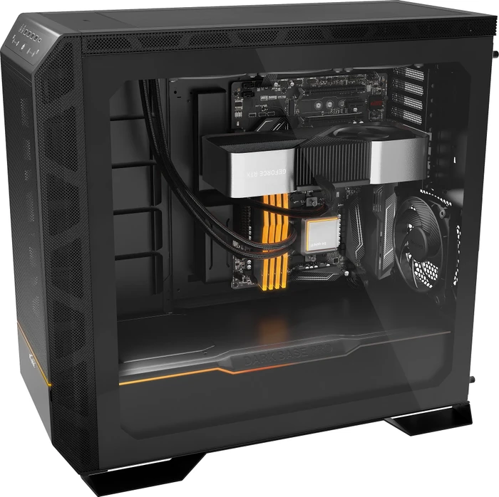 be quiet! Dark Base Pro 901 Black, schwarz, Glasfenster, schallgedämmt