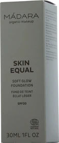 Madara Skin Equal Soft Glow Foundation 100 Mocha LSF15, 30ml