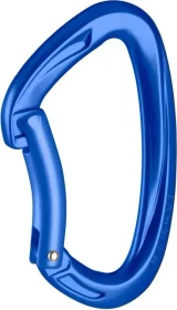 Mammut Crag bent Schnappkarabiner ultramarine