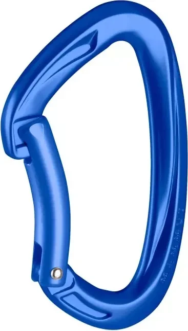 Mammut Crag bent Schnappkarabiner ultramarine