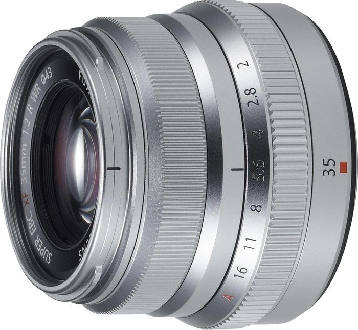 Fujifilm Fujinon XF 35mm 2.0 R WR silber