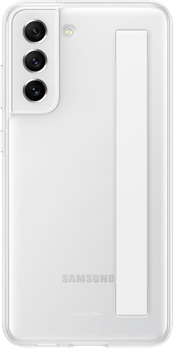 Samsung Slim Strap Cover für Galaxy S21 FE White