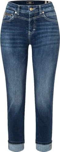 MAC Jeans Rich Slim Jeans dark blue/net wash (Damen)