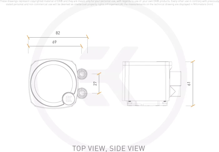 EK Water Blocks EK-Nucleus AIO CR360 Dark