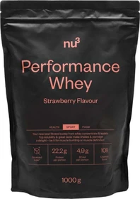 Nu3 Performance Whey Protein Erdbeere 1000g