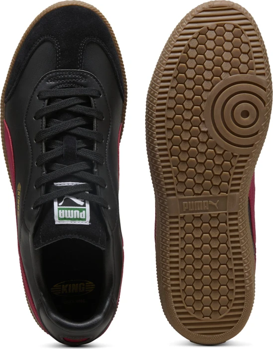 Puma King 21 IT puma black/dark crimson/gum (Herren)