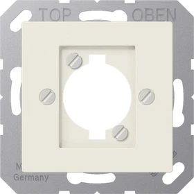Jung Abdeckung für XLR-Steckverbinder (P-Serie), weiß