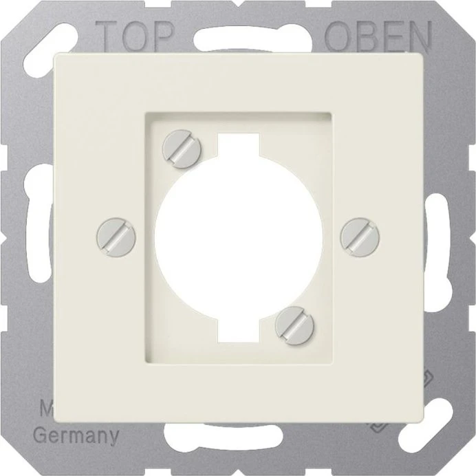 Jung Abdeckung für XLR-Steckverbinder (P-Serie), weiß