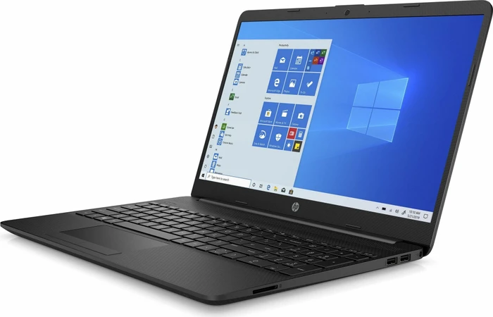 HP Laptop 15-dw2437ng, Jet Black, Core i3-1005G1, 8GB RAM, 256GB SSD, 1TB HDD, DE