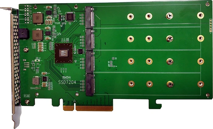 HighPoint NVMe RAID Controller, PCIe 3.0 x8