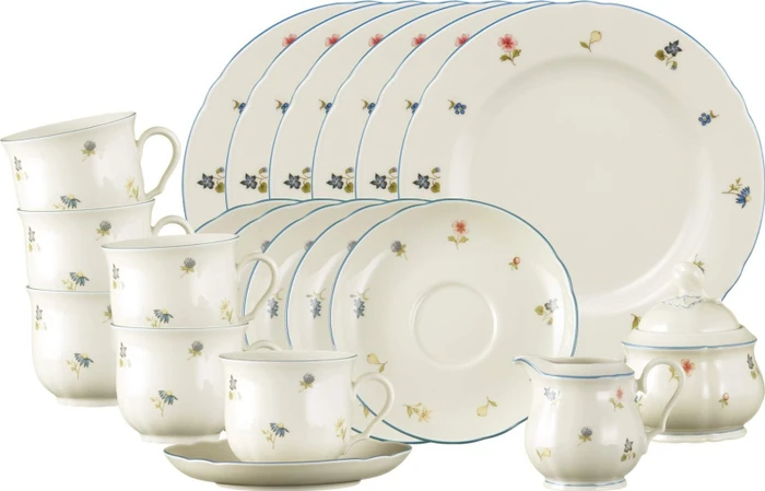 Seltmann Weiden Marie-Luise Streublume 30308 Kaffeeservice, 20-tlg.