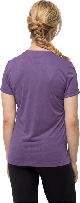 Jack Wolfskin Crosstrail Funktionsshirt kurzarm ultraviolet (Damen)