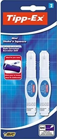 BIC Tipp-Ex Mini Shake'n Squeeze Korrekturstift, 4ml, Blister, 2er-Pack
