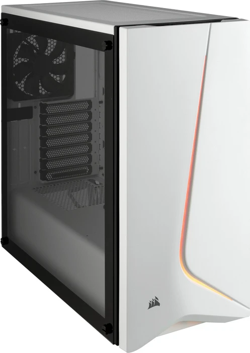 Corsair Carbide Series SPEC-06 RGB weiß, Glasfenster