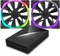 NZXT Aer RGB HUE+ 2er-Pack, LED-Steuerung, 140mm, 2er-Pack Vorschaubild