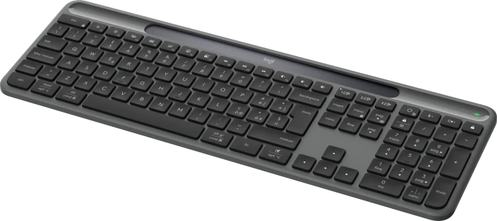 Logitech Signature Slim Solar+ K980 for Business, Grafit, Logi Bolt, USB/Bluetooth, IT