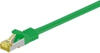 goobay Patchkabel, Cat7/Cat6a, S/FTP, RJ-45/RJ-45, 0.5m, grün