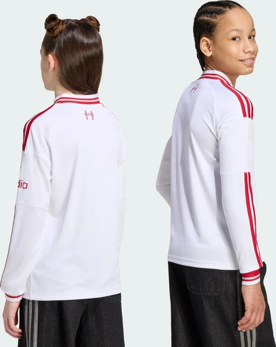 adidas Liverpool FC Authentic 2026/2027 Auswärtstrikot langarm (Junior)