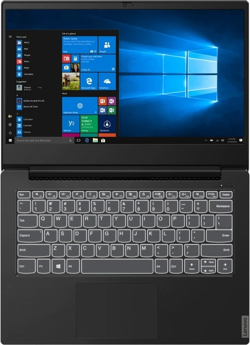 Lenovo IdeaPad S340-14IWL, Onyx Black, Core i7-8565U, 8GB RAM, 512GB SSD, GeForce MX230, DE