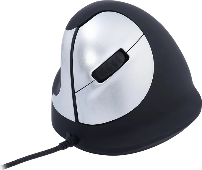 R-Go HE Break Mouse Vertikale Maus mittel, Linkshänder, USB