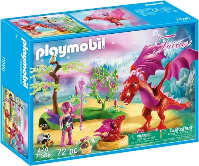 playmobil Fairies Drachenmama mit Baby