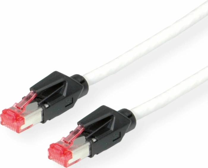 Draka UC400 S27 HP-FTP TM21 LSOH Patchkabel, Cat6, U/FTP, RJ-45/RJ-45, 15m, grau