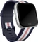 Fitbit Ersatzarmband Woven Small für Versa Lite/Versa navy/rosa Vorschaubild