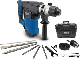 Scheppach DH1500 Plus Elektro-Bohr-/Meißelhammer inkl. Koffer + Zubehör
