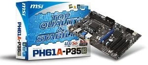 MSI PH61A-P35 (Intel 1155)