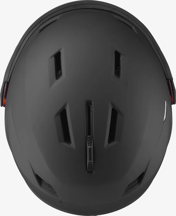 Salomon Pioneer LT Visor Helm schwarz (Herren)