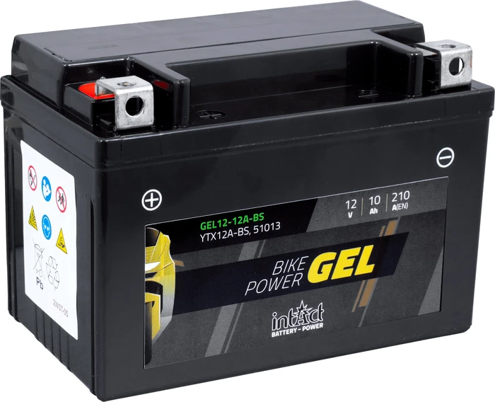 intAct Bike-power Gel YTX12A-BS