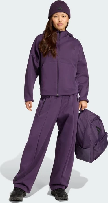 adidas Z.N.E. Zip Hoodie aurora plum (Damen)
