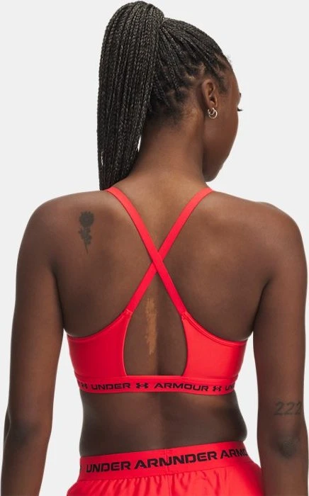 Under Armour Crossback Low Sport-BH racer red/black (Damen)