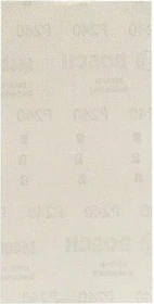 Bosch Professional M480 Best for Wood and Paint Gewebeschleifblatt K240, 93x186mm, 50 Stück