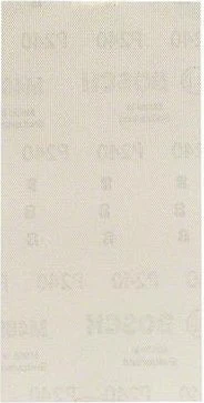 Bosch Professional M480 Best for Wood and Paint Gewebeschleifblatt K240, 93x186mm, 50 Stück