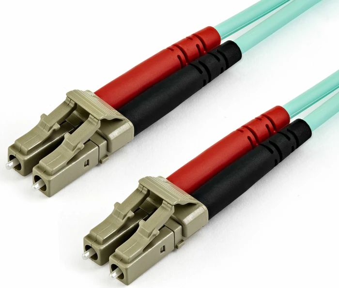 StarTech LWL Duplex Kabel, OM3, 2x LC Stecker/2x LC Stecker, 1m, türkis