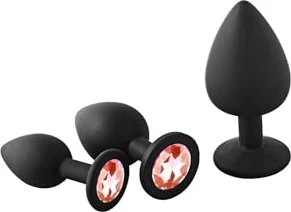 Dream Toys Fantasstic Anal Plug-Set schwarz, 3-tlg.