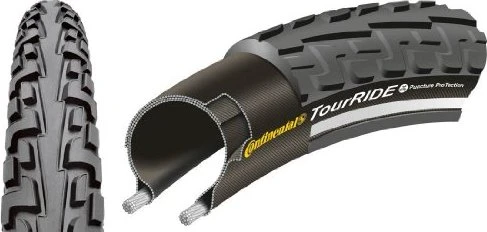 Continental Tour Ride 28x1.6" Reifen schwarz reflex