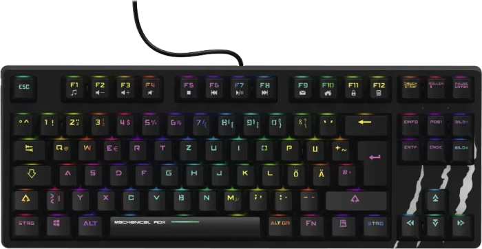 Hama uRage M3chanical RDX Slim-Size Gaming Keyboard, USB, DE