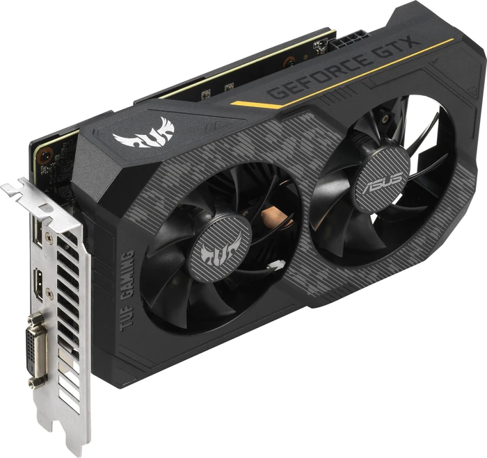 ASUS TUF Gaming GeForce GTX 1660 OC, TUF-GTX1660-O6G-GAMING, 6GB GDDR5, DVI, HDMI, DP