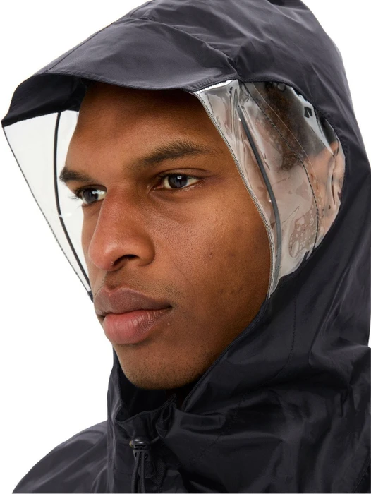 Vaude Covero II Poncho neon yellow/black