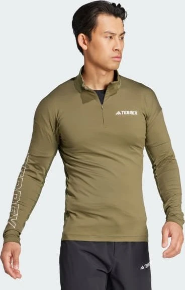 adidas Terrex Xperior Funktionsshirt langarm olive strata (Herren)