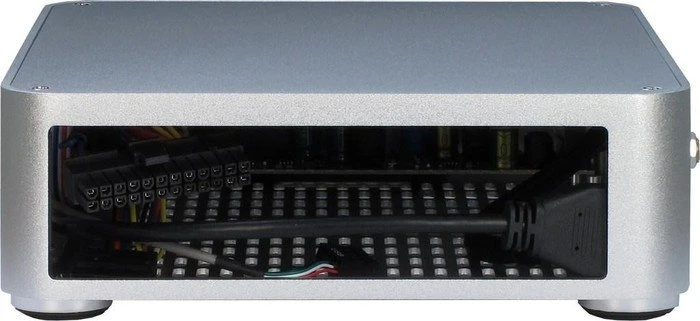 Inter-Tech E-W60 silber, Mini-ITX, 60W extern