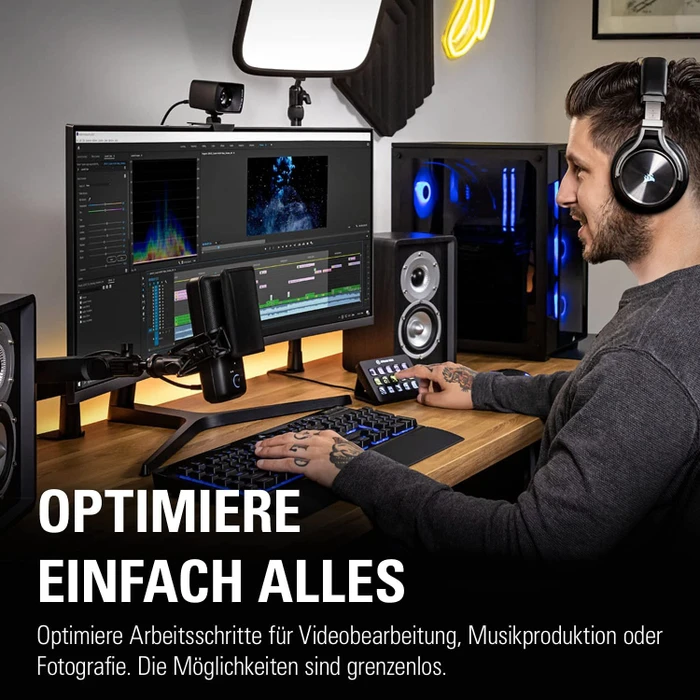 Elgato Stream Deck MK.2, schwarz, USB-C